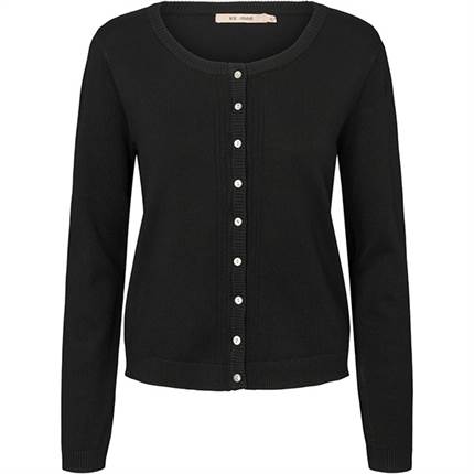 RUE de FEMME Heloise strikket cardigan - Black